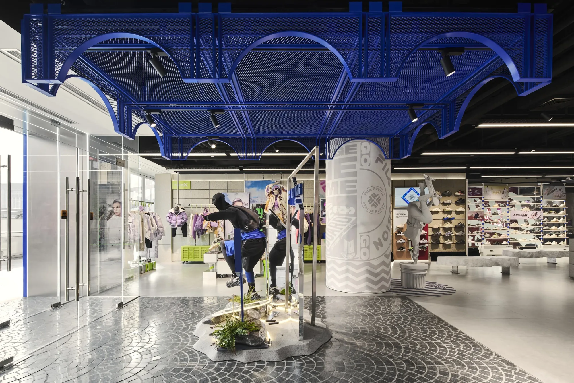 Fila Fusion Beijing retail interior