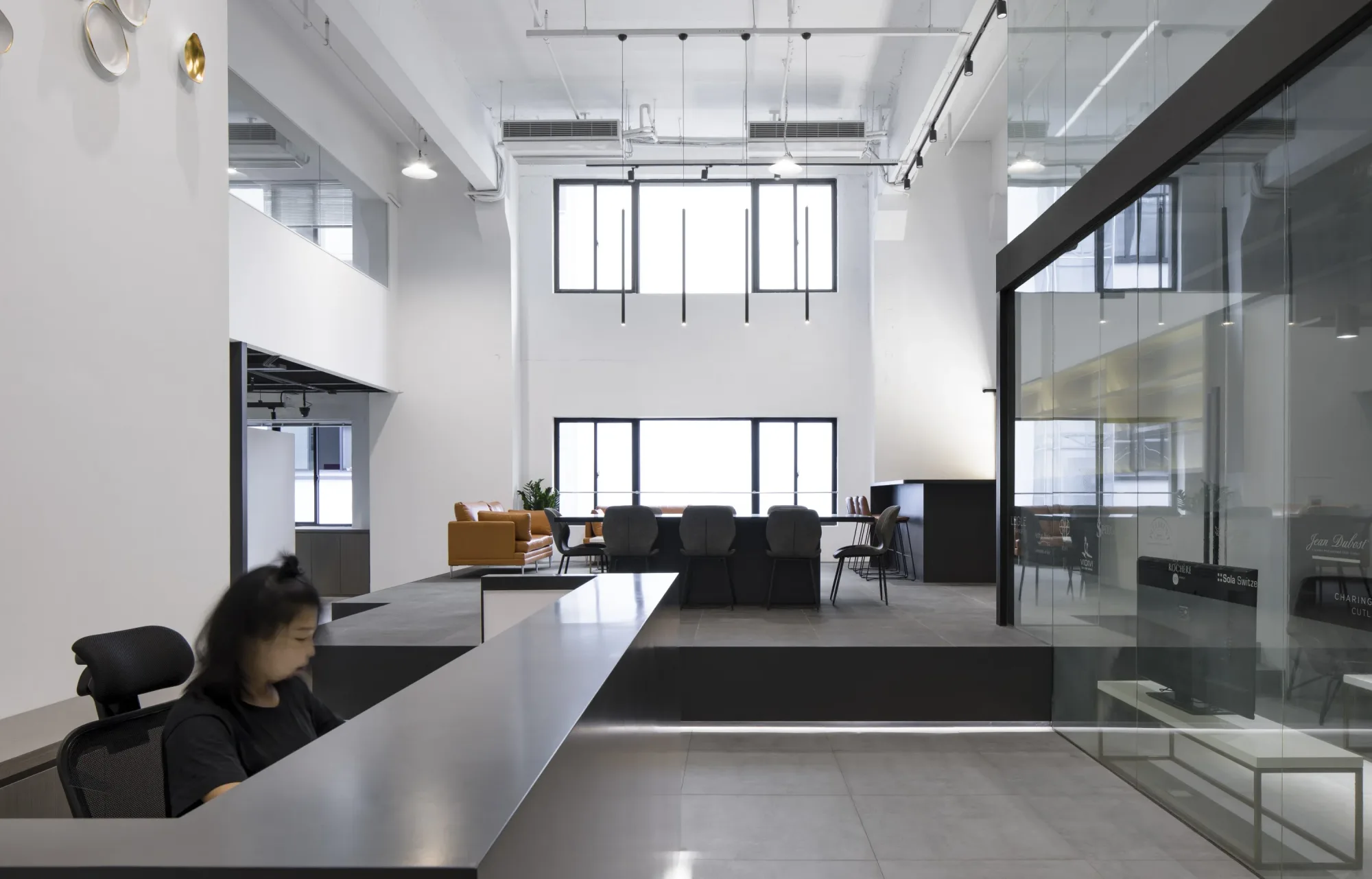 HomeBase Showroom and Office, interior.