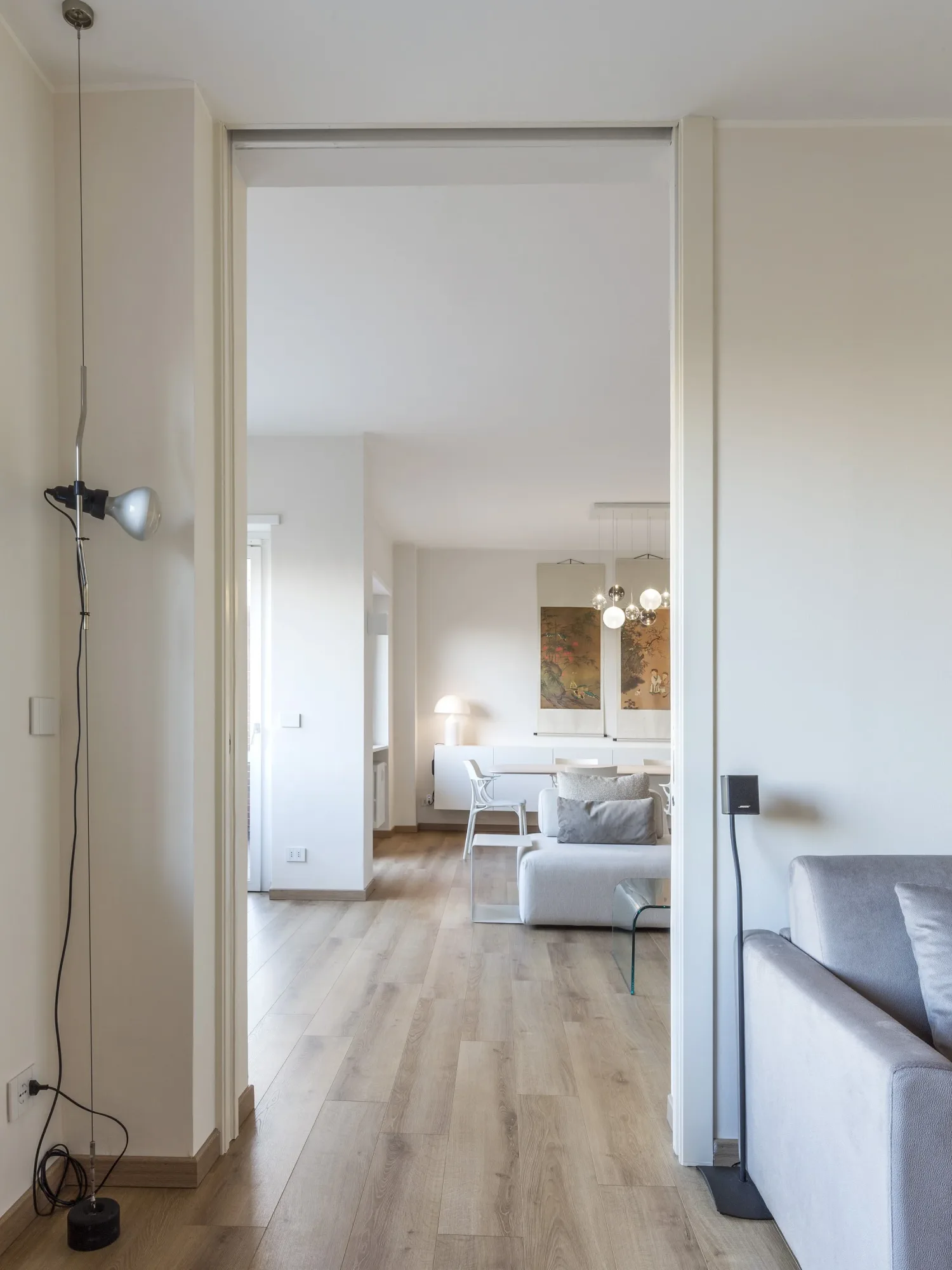 Peschiera Apartment, interior. Photo: Beppe Giardino.